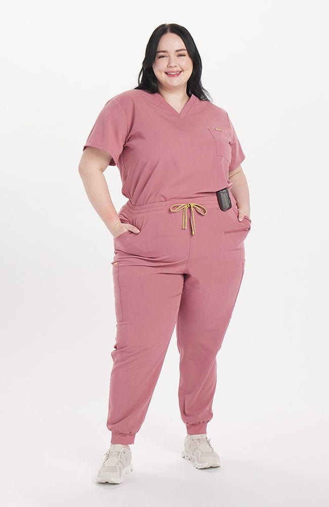 Mayfair V Neck 2-Pocket CORE Scrub Top sold by dolan product image thumbnail 5