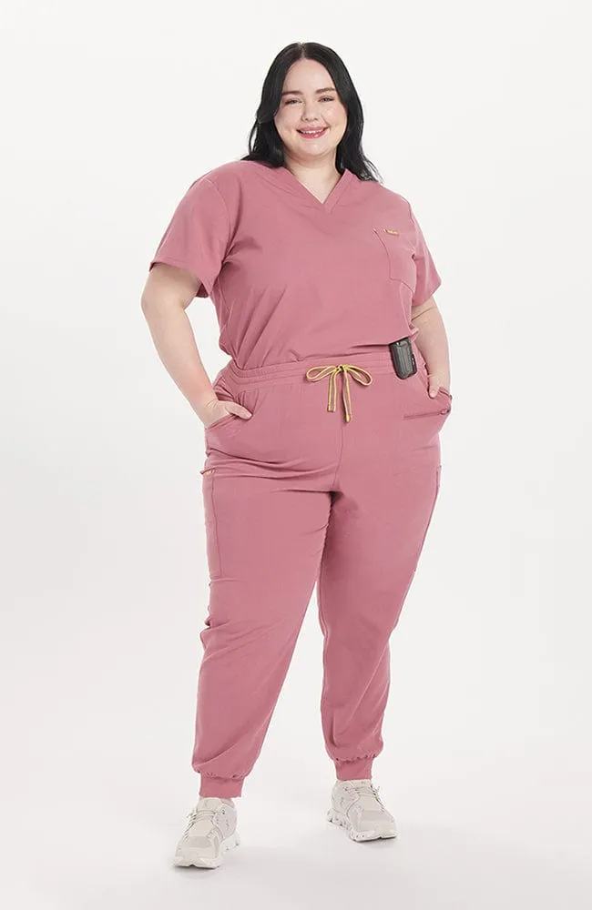 Mayfair V Neck 2-Pocket CORE Scrub Top sold by dolan product image thumbnail 5