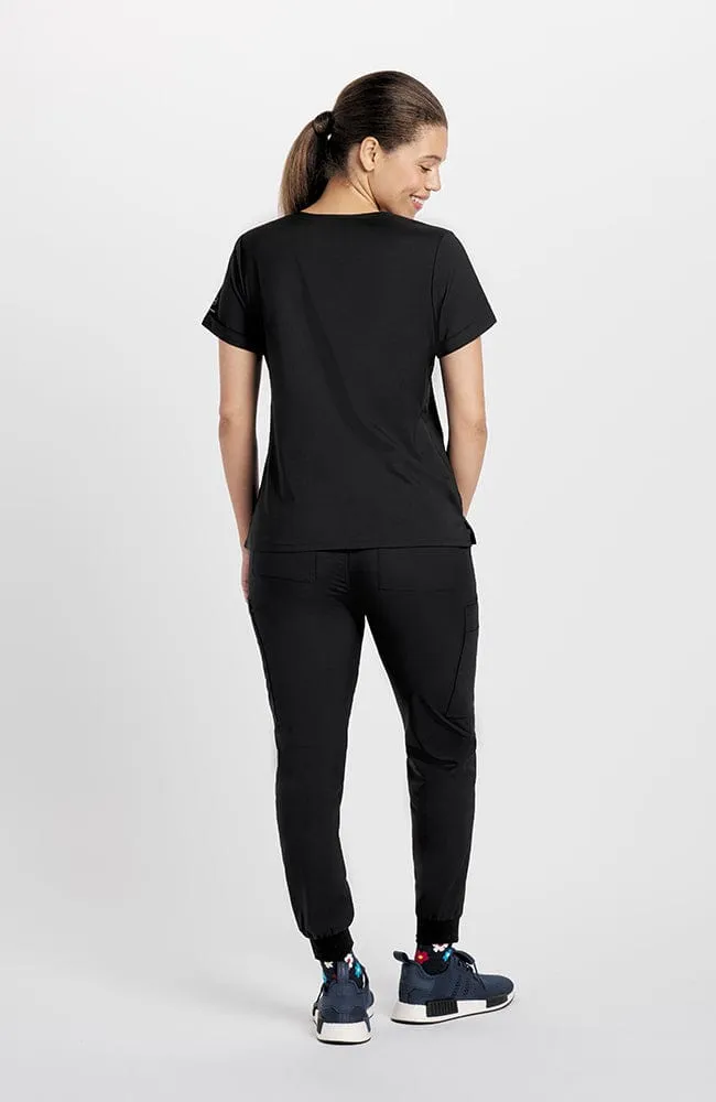 Patton Crew Neck 2-Pocket TLC Scrub Top sold by dolan product image thumbnail 3