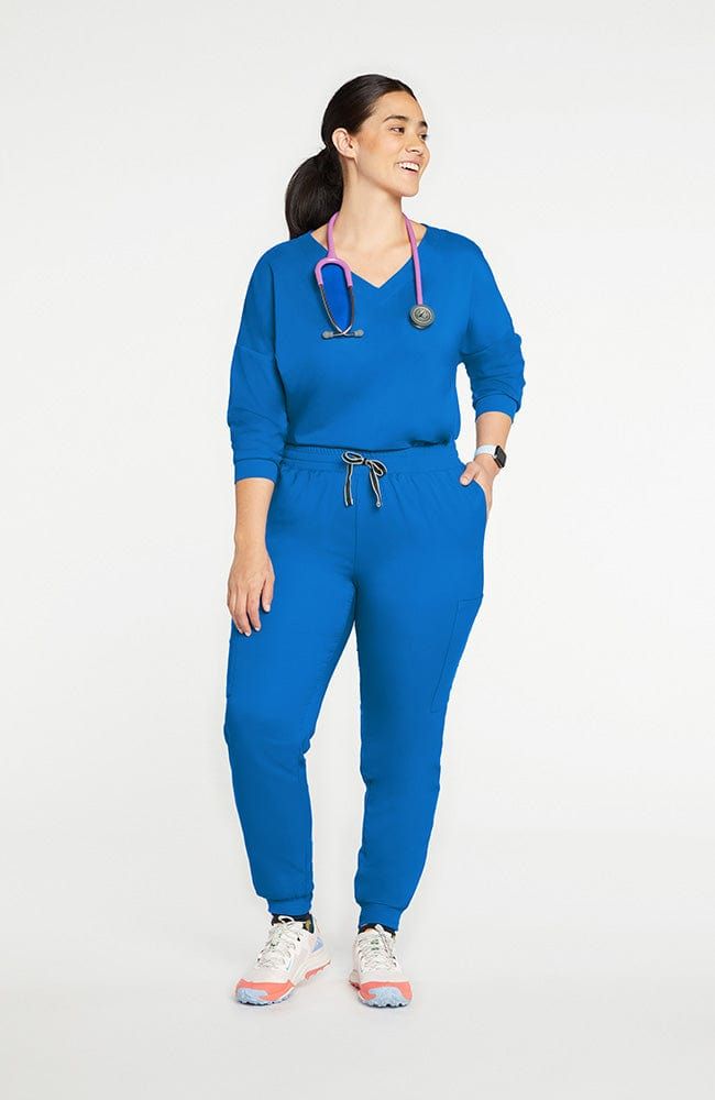 Solaire 3/4 Sleeve Dolman TLC Scrub Top - FINAL SALE sold by dolan product image thumbnail 4