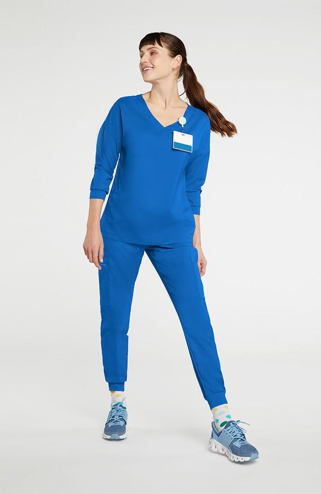 Solaire 3/4 Sleeve Dolman TLC Scrub Top - FINAL SALE sold by dolan product image thumbnail 2