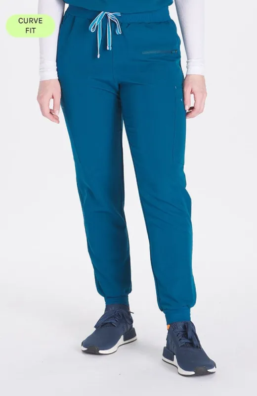 Curve Hope 11-Pocket CORE Scrub Jogger Pant sold by dolan