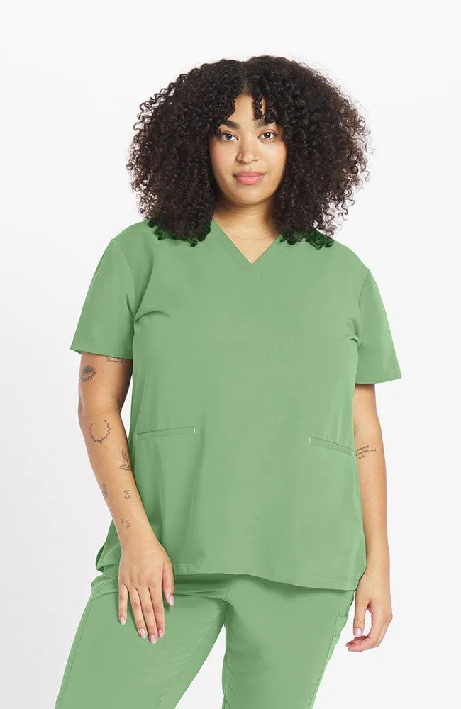 Echo 2-Pocket CORE Scrub Top sold by dolan product image thumbnail 4