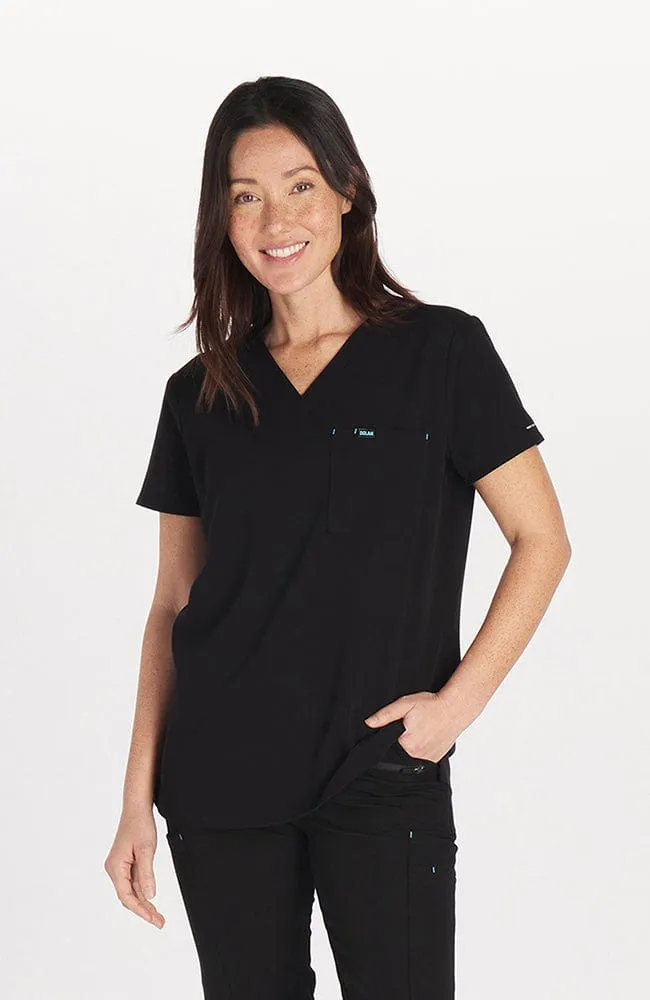 Mayfair V Neck 2-Pocket CORE Scrub Top sold by dolan product image thumbnail 2