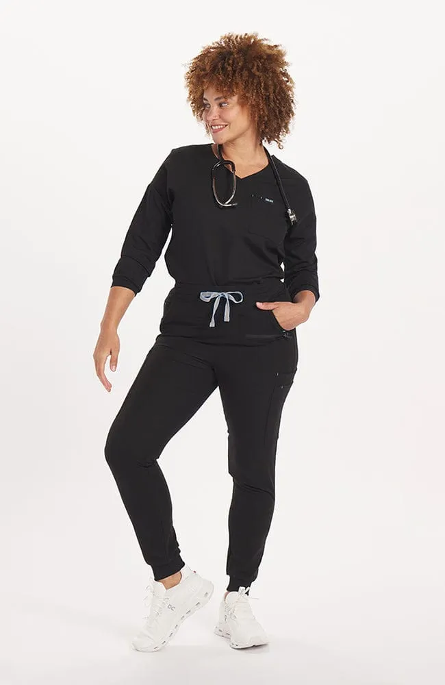 Alpine Dolman ¾ Sleeve 2-Pocket CORE Scrub Top sold by dolan product image thumbnail 2