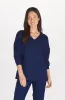 Solaire ¾ Sleeve Dolman TLC Scrub Top sold by dolan