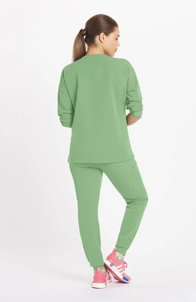 Alpine Dolman ¾ Sleeve 2-Pocket CORE Scrub Top sold by dolan product image thumbnail 5