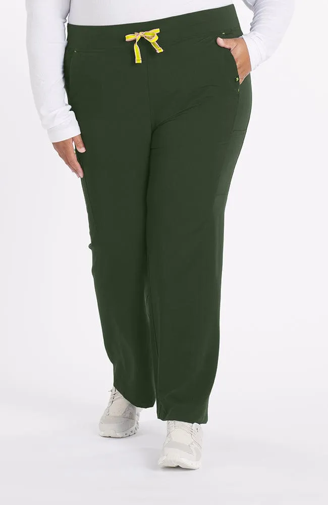 District High Waisted 6-Pocket CORE Scrub Pant sold by dolan
