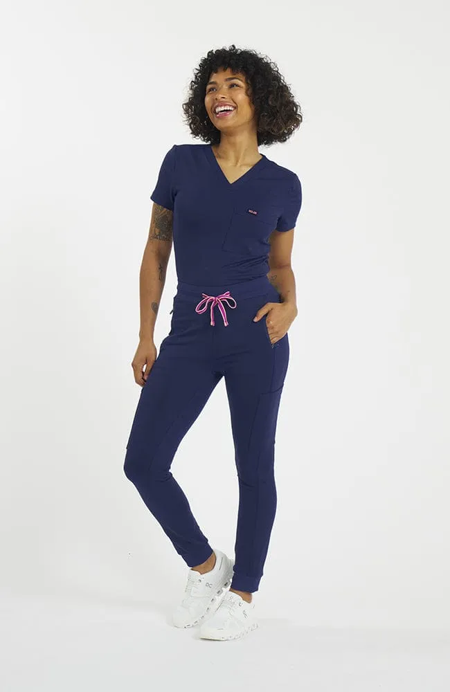 Lyra 7-Pocket FLEX Stretch Scrub Jogger Pant sold by dolan product image thumbnail 5