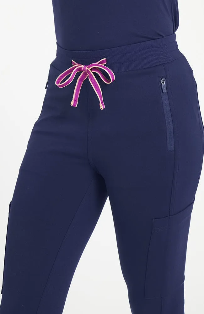 Lyra 7-Pocket FLEX Stretch Scrub Jogger Pant sold by dolan product image thumbnail 4