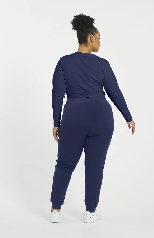 Lyra 7-Pocket FLEX Stretch Scrub Jogger Pant sold by dolan product image thumbnail 2