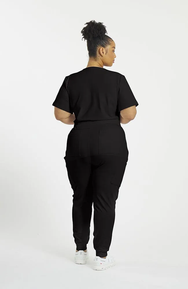 Lyra 7-Pocket FLEX Stretch Scrub Jogger Pant sold by dolan product image thumbnail 5