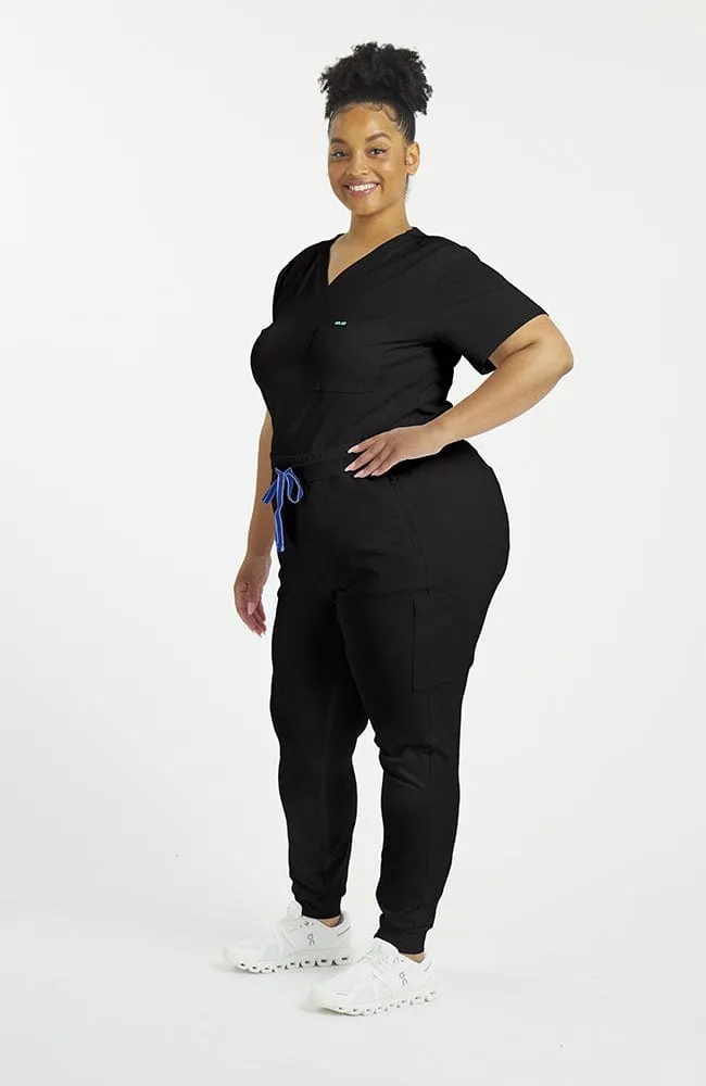 Lyra 7-Pocket FLEX Stretch Scrub Jogger Pant sold by dolan product image thumbnail 4