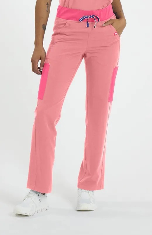 District High Waisted 6-Pocket CORE Scrub Pant sold by dolan