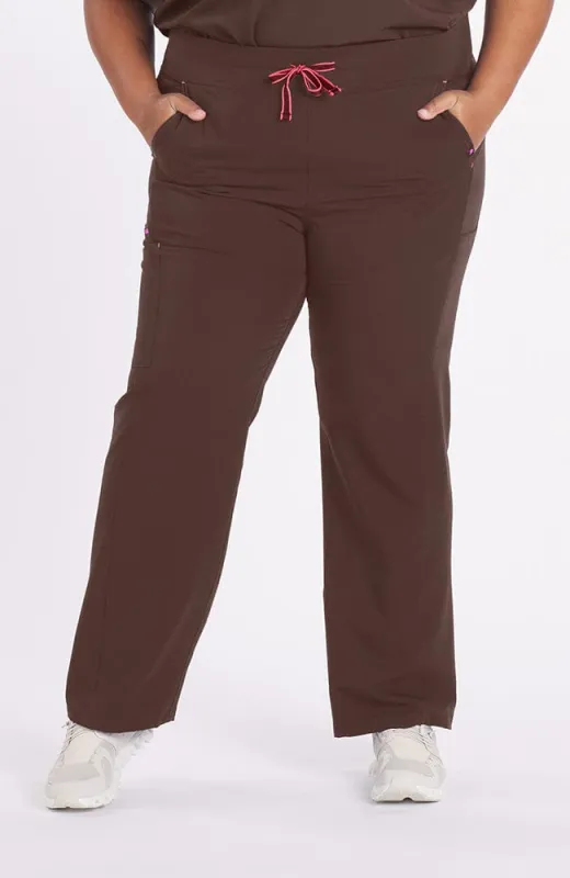 District High Waisted 6-Pocket CORE Scrub Pant sold by dolan