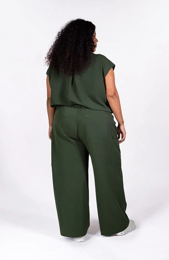 Palos Wide Leg 6-Pocket CORE Scrub Pant sold by dolan product image thumbnail 5