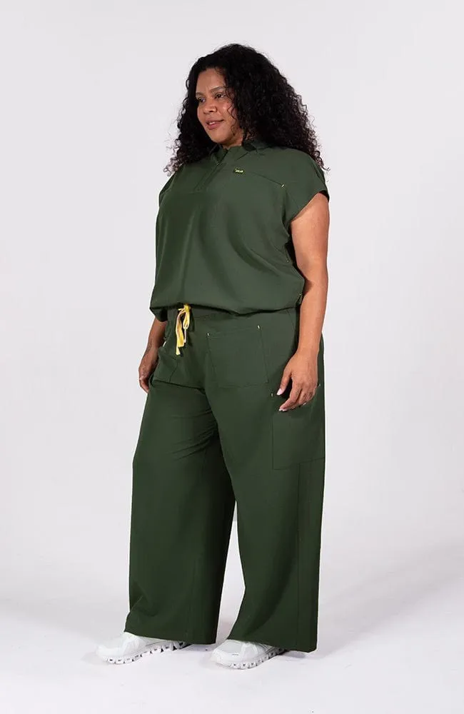 Palos Wide Leg 6-Pocket CORE Scrub Pant sold by dolan product image thumbnail 4
