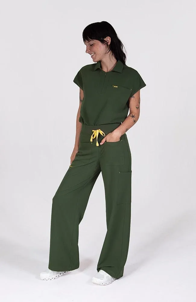Palos Wide Leg 6-Pocket CORE Scrub Pant sold by dolan product image thumbnail 2