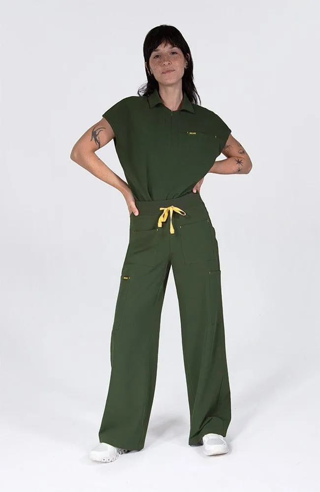 Palos Wide Leg 6-Pocket CORE Scrub Pant sold by dolan product image thumbnail 3