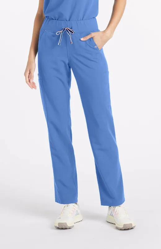 District High Waisted 6-Pocket CORE Scrub Pant made by dolan