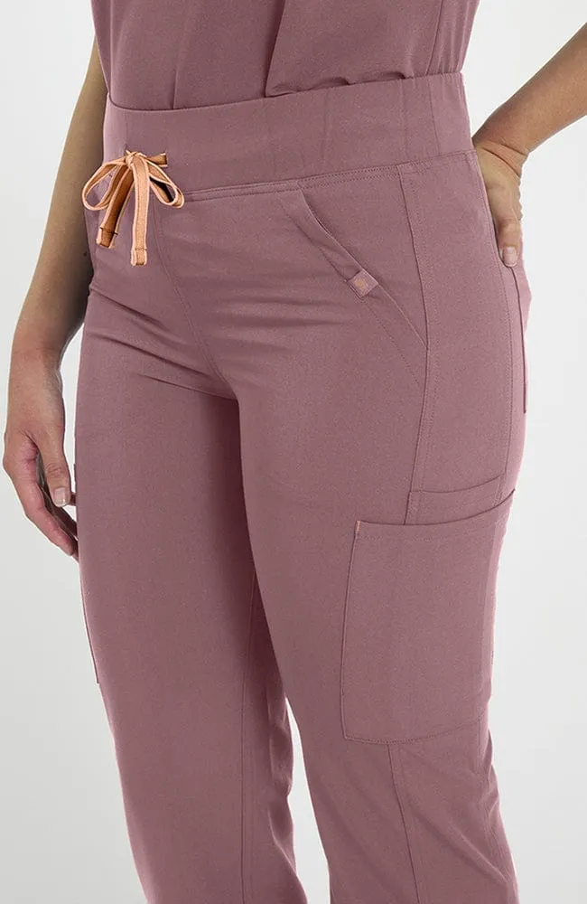 District High Waisted 6-Pocket CORE Scrub Pant sold by dolan product image thumbnail 4