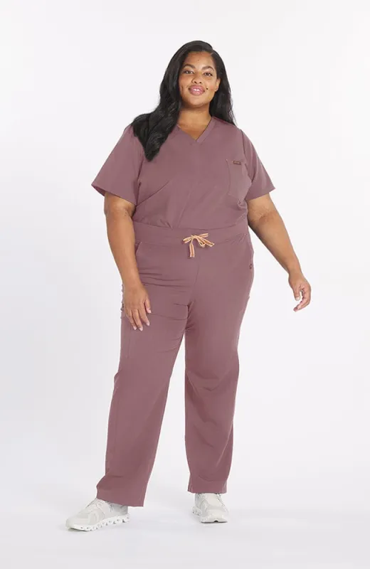 District High Waisted 6-Pocket CORE Scrub Pant sold by dolan