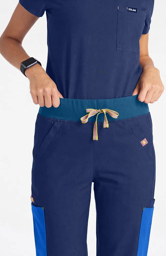 District High Waisted 6-Pocket CORE Scrub Pant sold by dolan product image thumbnail 4