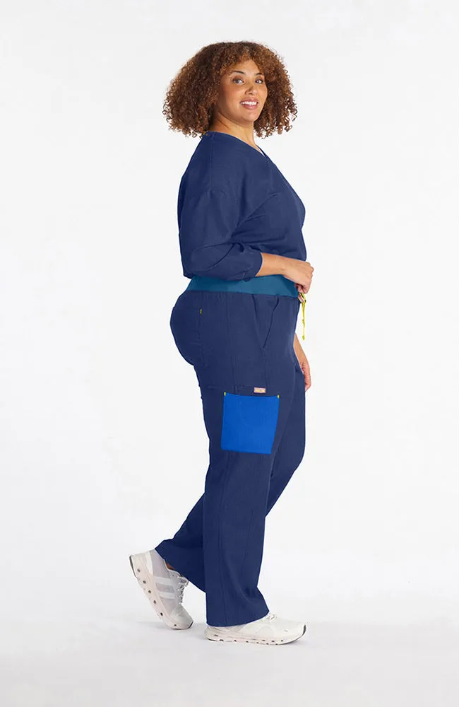 District High Waisted 6-Pocket CORE Scrub Pant sold by dolan product image thumbnail 5