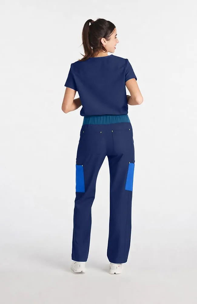 District High Waisted 6-Pocket CORE Scrub Pant sold by dolan product image thumbnail 2