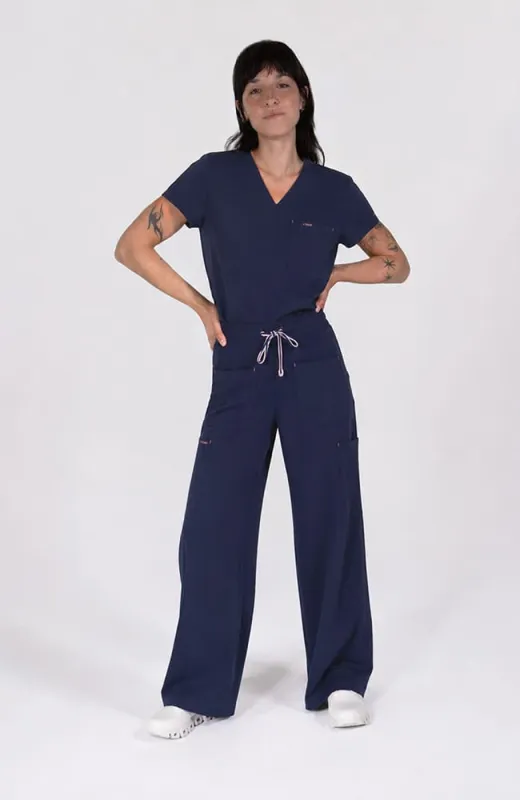 Palos Wide Leg 6-Pocket CORE Scrub Pant made by dolan