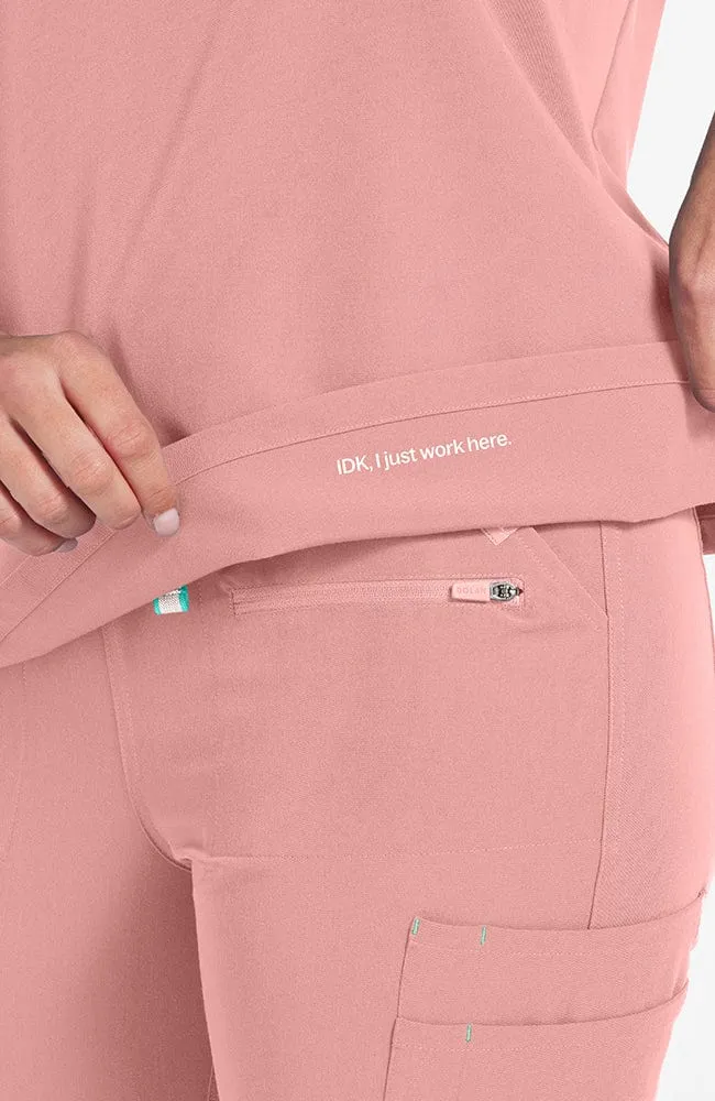 Alpine Dolman ¾ Sleeve 2-Pocket CORE Scrub Top sold by dolan product image thumbnail 4