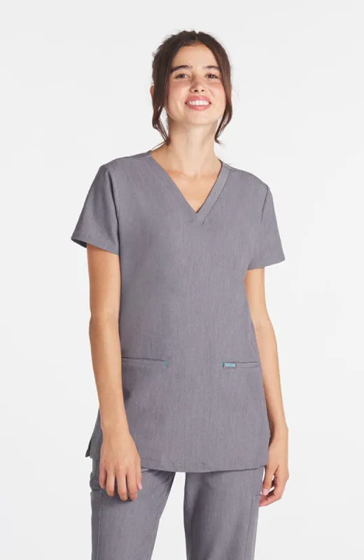 Echo 2-Pocket CORE Scrub Top sold by dolan