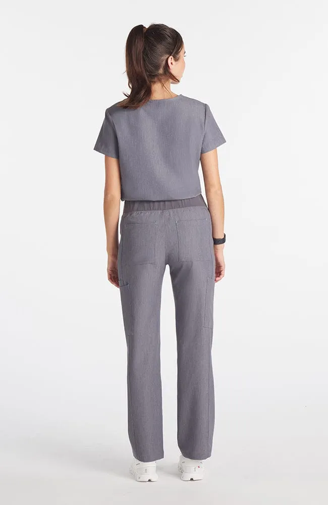 District High Waisted 6-Pocket CORE Scrub Pant sold by dolan product image thumbnail 5
