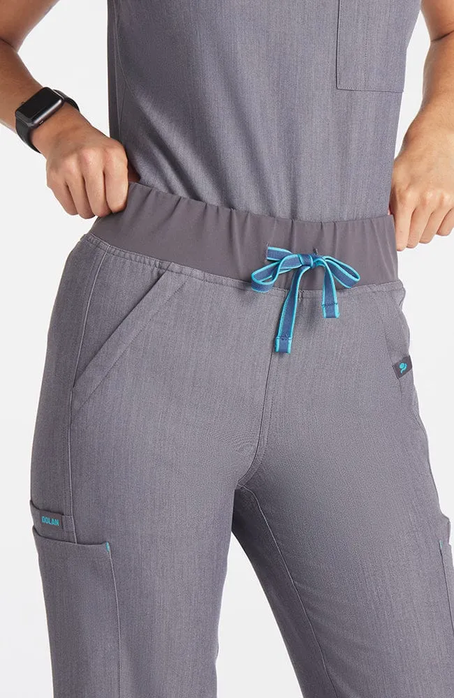 District High Waisted 6-Pocket CORE Scrub Pant sold by dolan product image thumbnail 3