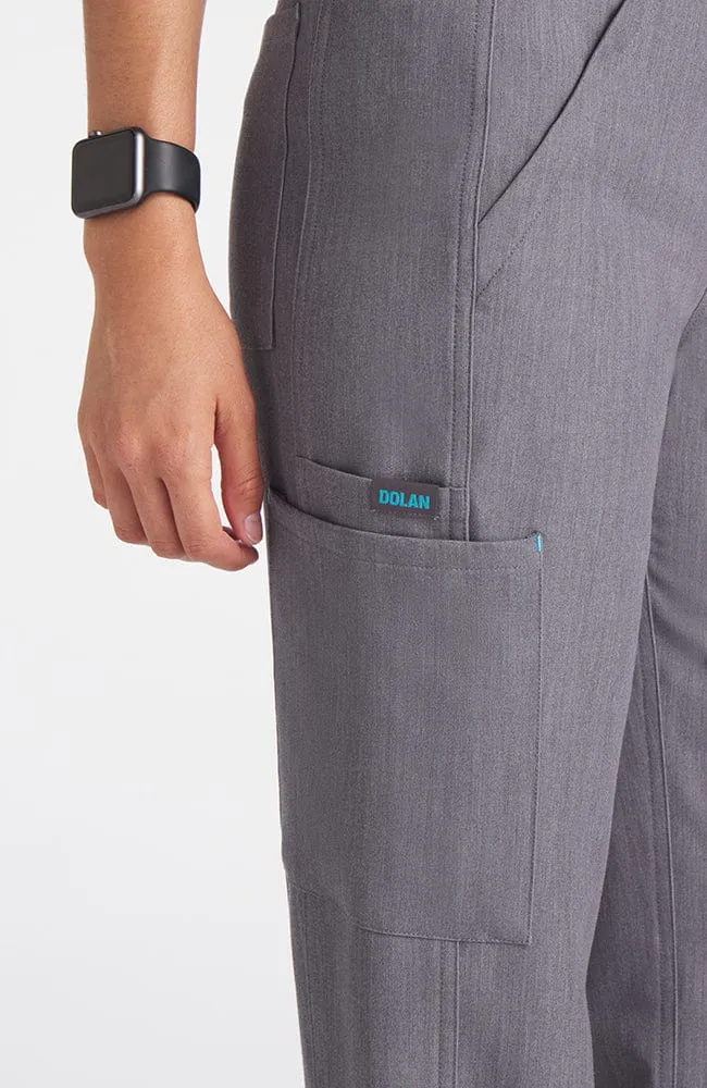 District High Waisted 6-Pocket CORE Scrub Pant sold by dolan product image thumbnail 4