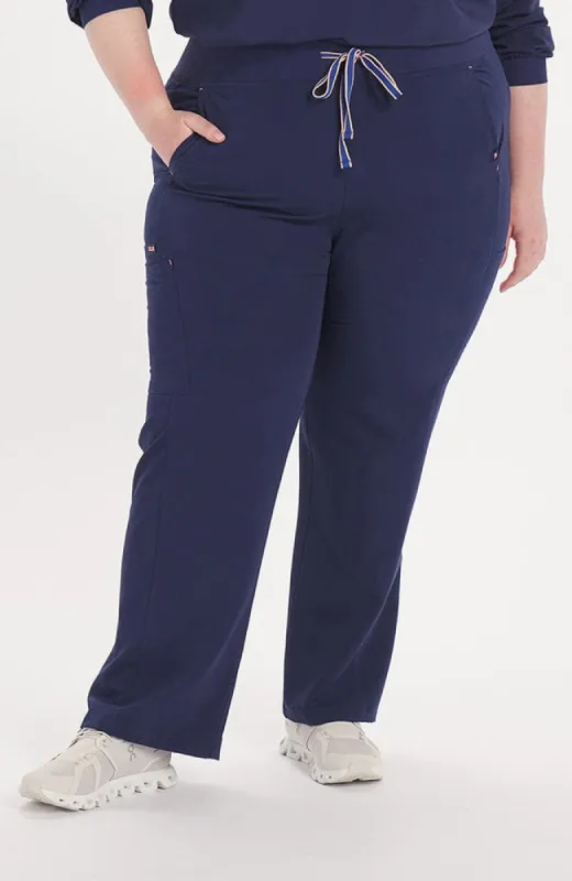 District High Waisted 6-Pocket CORE Scrub Pant made by dolan