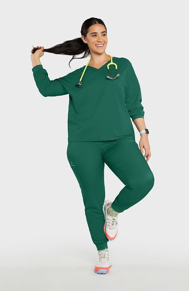 Solaire ¾ Sleeve Dolman TLC Scrub Top - FINAL SALE sold by dolan product image thumbnail 2