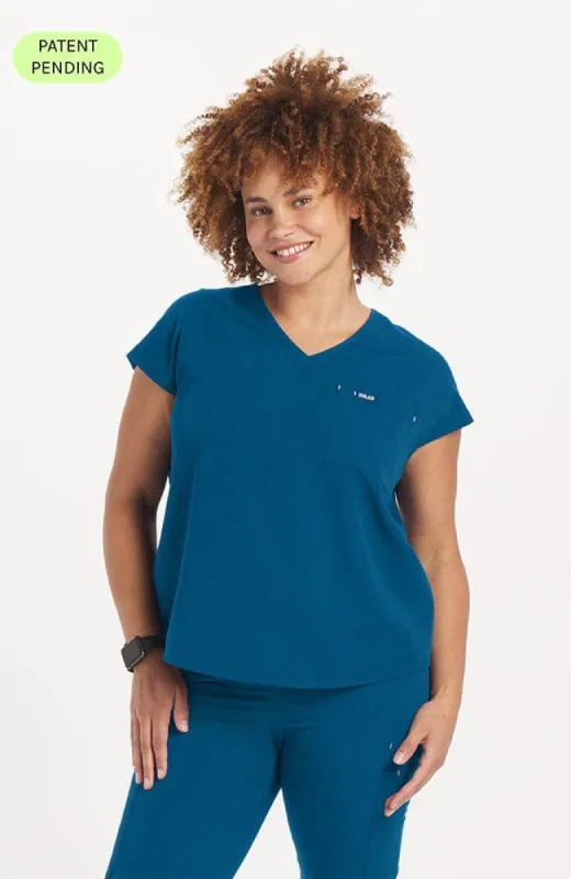 Cypress Easy Fit 2-Pocket CORE Scrub Top sold by dolan