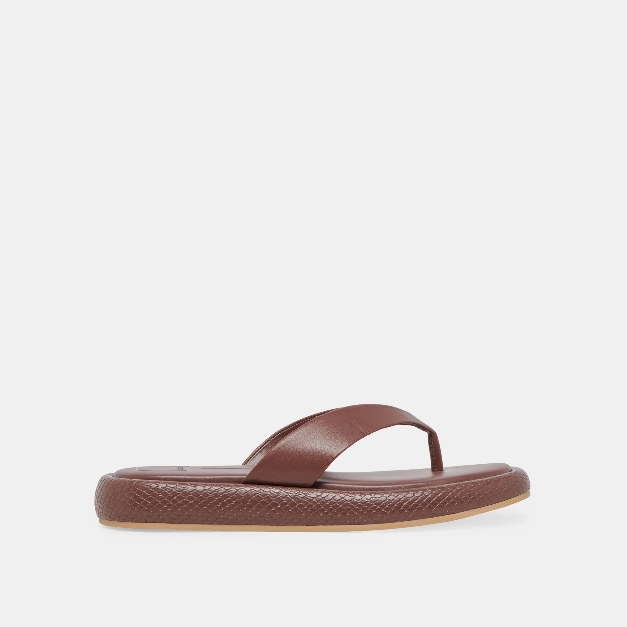 ADIN SANDALS WALNUT LEATHER sold by Dolce Vita