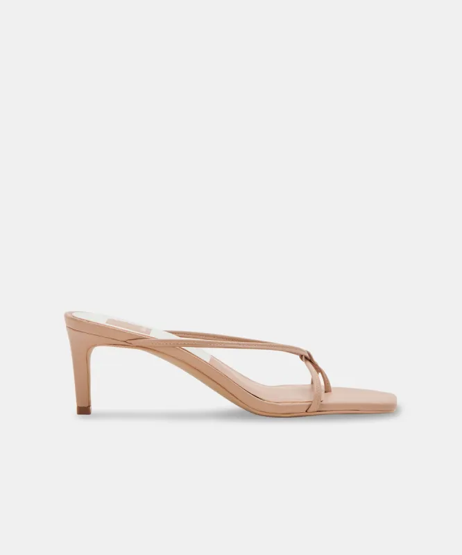 KAYDEN HEELS CAFE LEATHER - re:vita sold by Dolce Vita