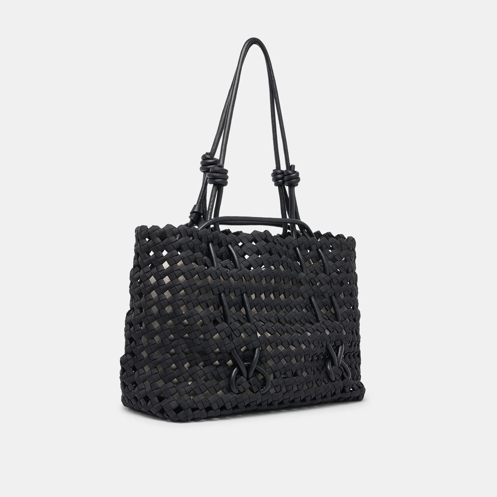 LOGAN TOTE BLACK WOVEN sold by Dolce Vita product image thumbnail 3