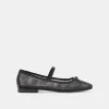 CADEL BALLET FLATS ONYX MESH sold by Dolce Vita