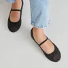 CADEL BALLET FLATS ONYX MESH sold by Dolce Vita