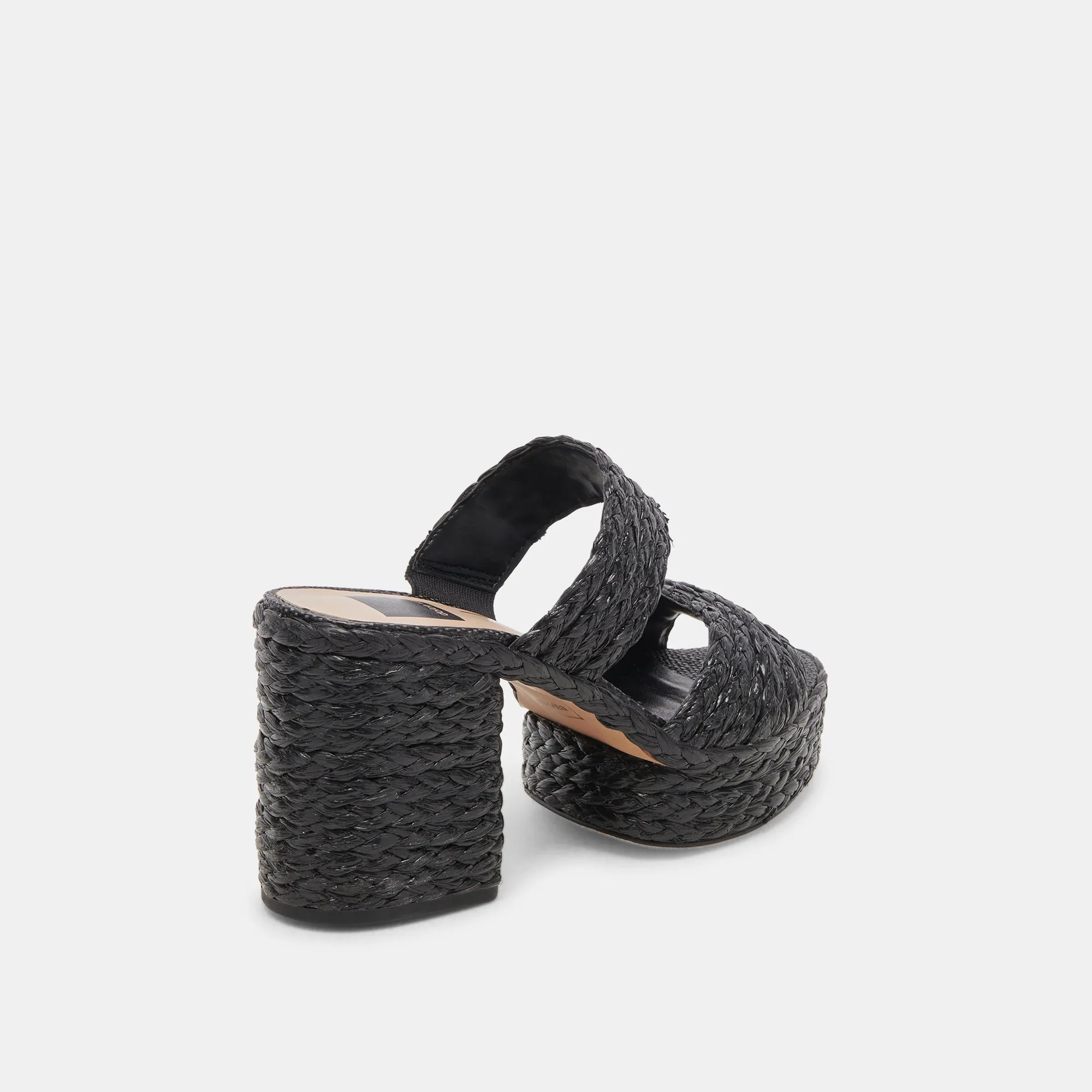 LATOYA HEELS BLACK RAFFIA sold by Dolce Vita product image thumbnail 5