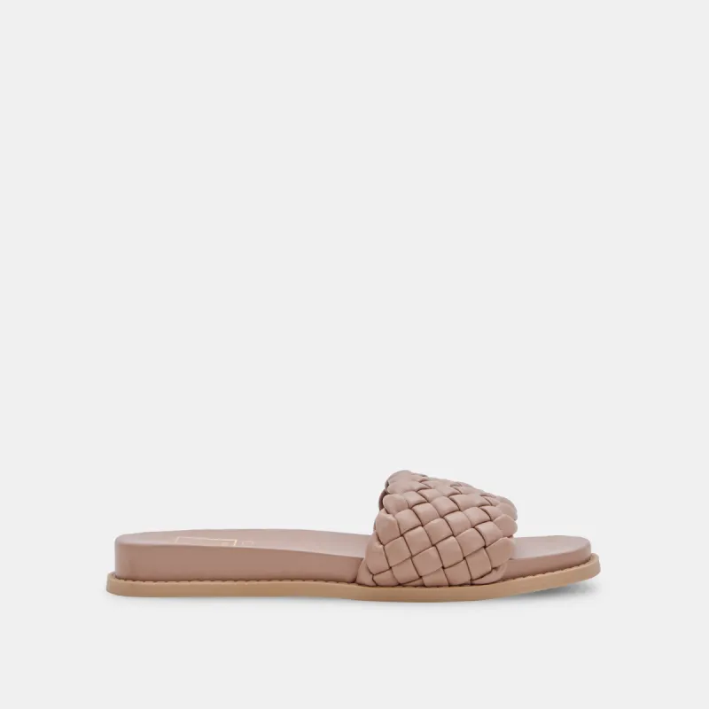 GRAZIE SANDALS IN CAFE STELLA - re:vita sold by Dolce Vita