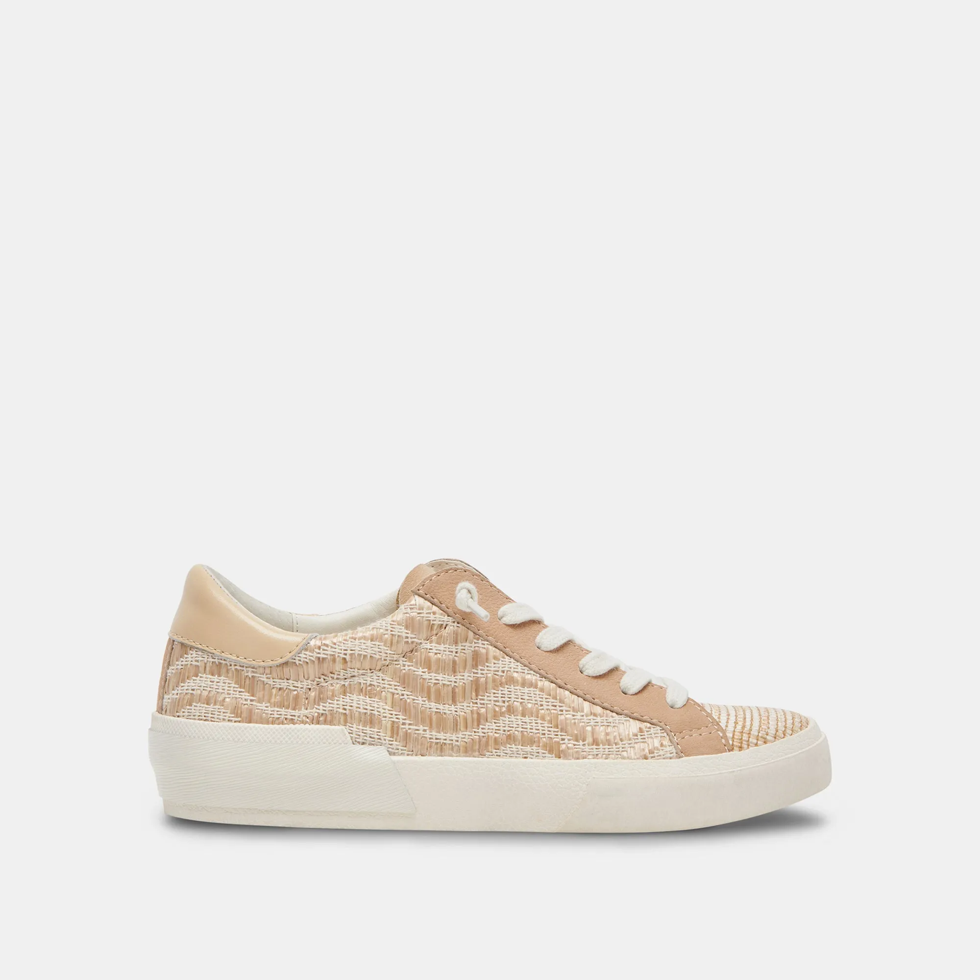 ZINA SNEAKERS WHEAT RAFFIA sold by Dolce Vita