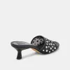 MEEZA PEARL HEELS ONYX MESH sold by Dolce Vita