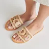 DANY SANDALS NATURAL MULTI RAFFIA sold by Dolce Vita