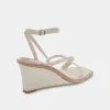 GEMINI WEDGES IVORY LEATHER sold by Dolce Vita