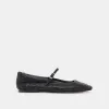 REYES CRYSTAL BALLET FLATS BLACK METALLIC CRYSTAL sold by Dolce Vita